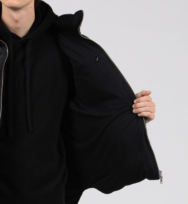 TOMORROWLAND MENS「カシミヤ ニットダウンベスト」|ダウンベスト・ベスト|