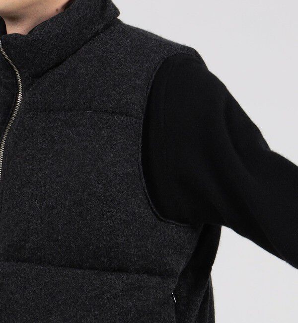 TOMORROWLAND MENS「カシミヤ ニットダウンベスト」|ダウンベスト・ベスト|