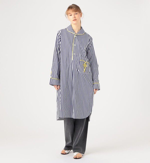 TOMORROWLAND BUYING WEAR「Sebline パジャマシャツドレス」|ワンピース|