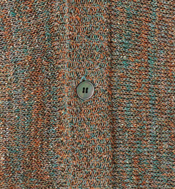 MACPHEE「ルレックスミックス Vネックカーディガン」|カーディガン|