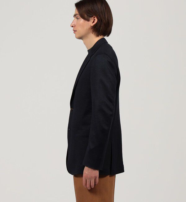 TOMORROWLAND MENS「ラミーメッシュ シングルブレステッド3Bジャケット」|テーラードジャケット|