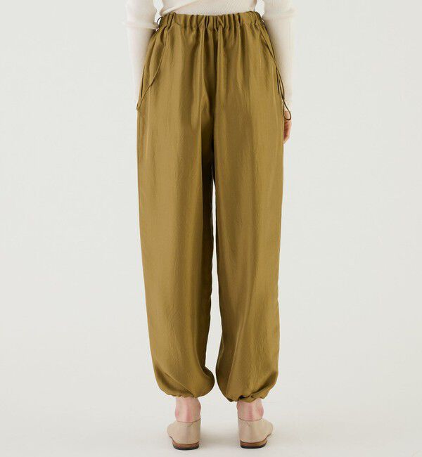 GALERIE VIE「シルクハブタエ トラックイージーパンツ」|その他|