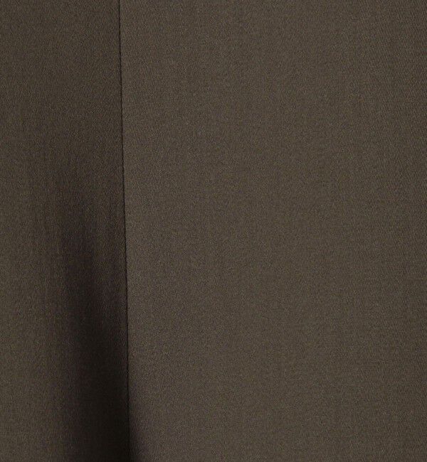 Edition「ウールサテン ハイウエストフレアスカート」|フレア|