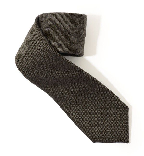 TOMORROWLAND GOODS「TOMORROWLAND ウール ソリッドネクタイ」|ネクタイ・蝶ネクタイ|55 グリーン