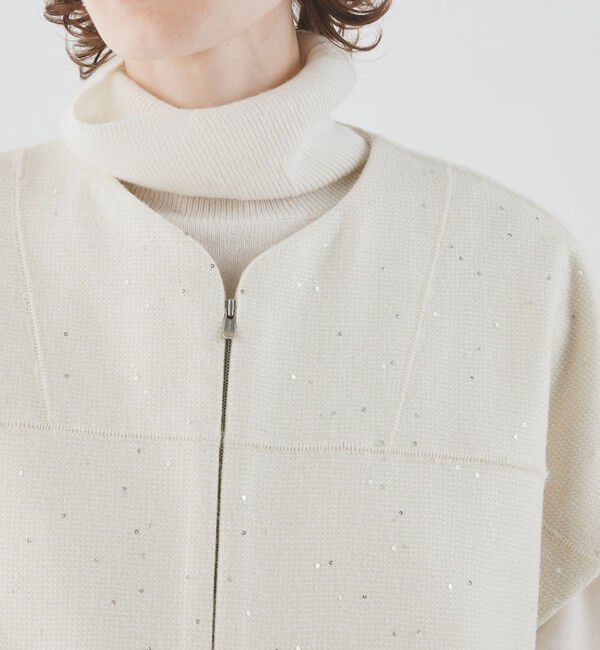 GALERIE VIE「パウダースノー クルーネックベスト」|ベスト・ジレ|