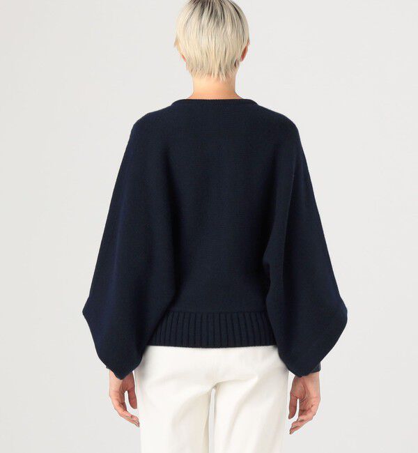 GALERIE VIE「スコットランドウール ジップアップカーディガン」|ニット・セーター|