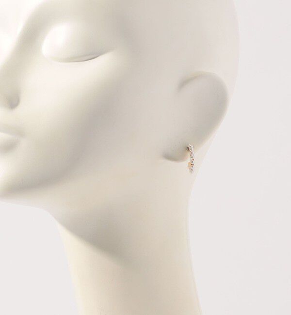 TOMORROWLAND GOODS「【別注】januka  パールフープ スモールピアス」|ピアス|