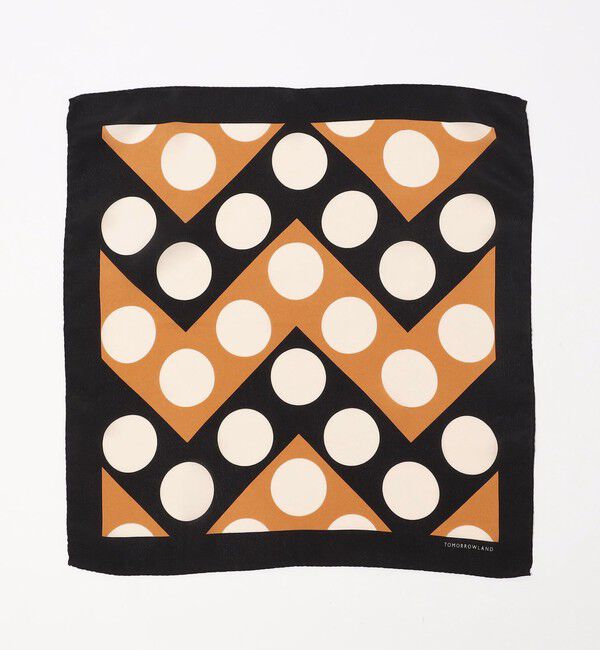 TOMORROWLAND GOODS「TOMORROWLAND MADE IN ITALY ドット シルクポケットチーフ」|バンダナ・スカーフ|