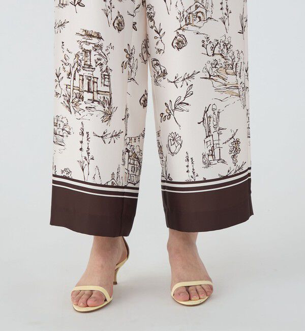 TOMORROWLAND collection「プロヴァンスプリント ストレートパンツ」|その他|