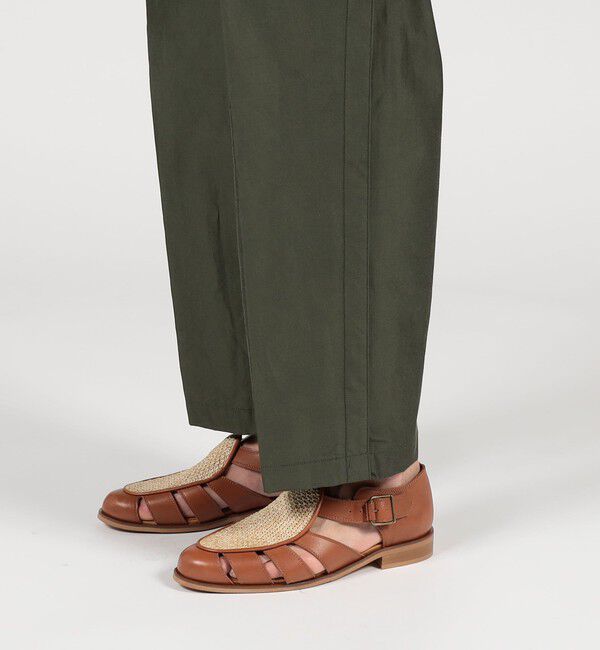 TOMORROWLAND MENS「コードシルクタフタ ペグトップワイドパンツ」|その他|