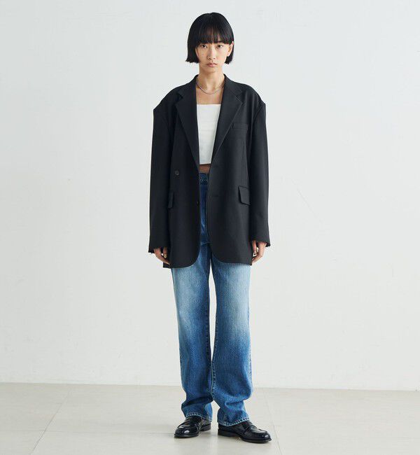 Edition「ウールライク オーバーサイズドジャケット」|テーラードジャケット|