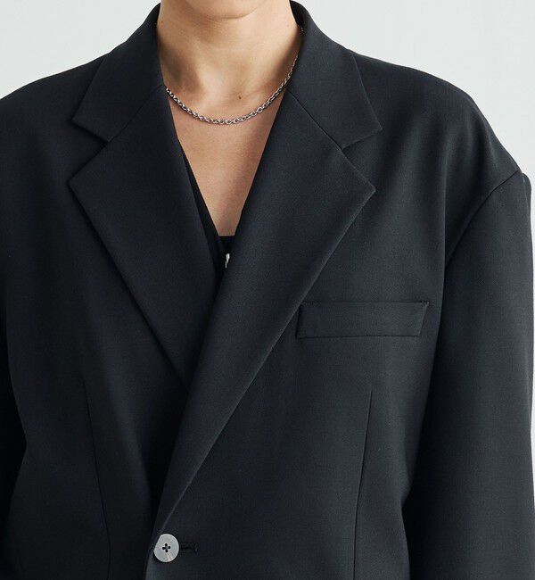 Edition「ウールライク オーバーサイズドジャケット」|テーラードジャケット|