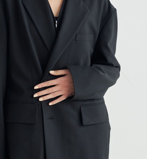 Edition「ウールライク オーバーサイズドジャケット」|テーラードジャケット|