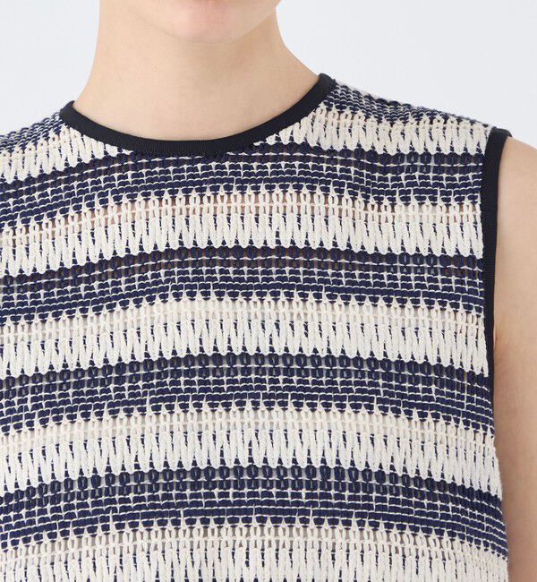 TOMORROWLAND collection「クロッシュボーダー フロンタブルトップス」|シャツ・ブラウス|