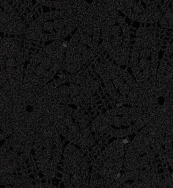 MACPHEE「ウィンドミルクロシェ ノースリーブワンピース」|ワンピース|