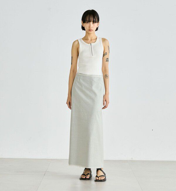 Edition「シアーウール フレアスカート」|スカート|
