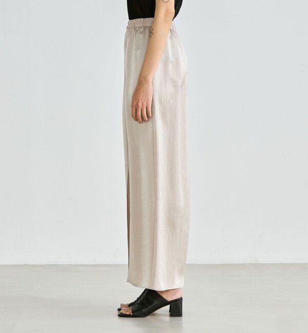 Edition「サテンヨウリュウ タイトスカート」|スカート|