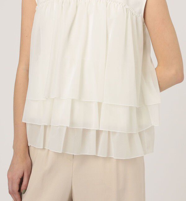 Ballsey「ジャージーコンビ ティアードプルオーバー」|Tシャツ・カットソー|