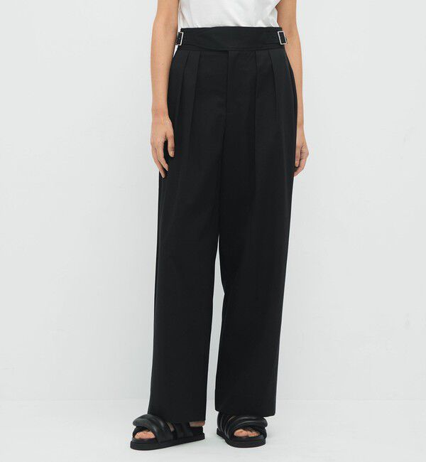 CABaN「コットンギャバジン グルカパンツ」|チノ|