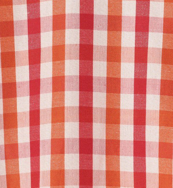 TOMORROWLAND collection「ピコロールギンガムチェック コクーンワンピース」|ワンピース|