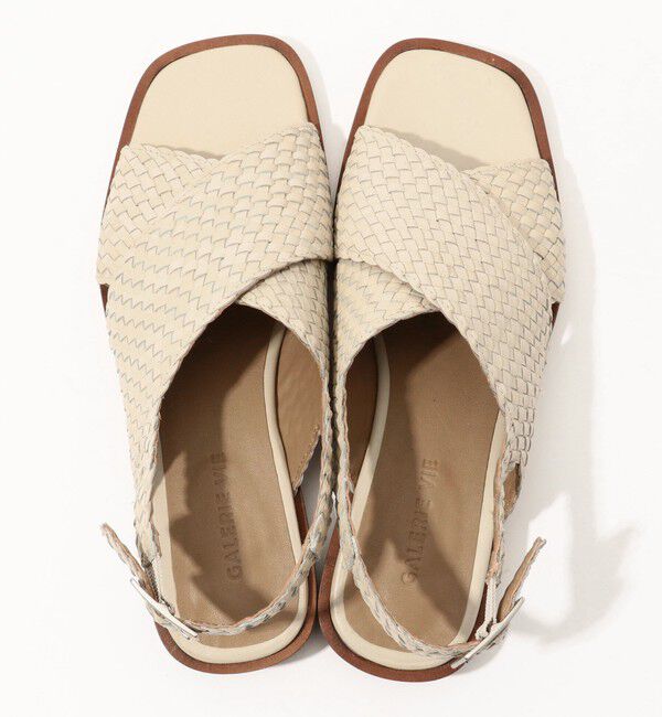 TOMORROWLAND GOODS「GALERIE VIE DE メッシュクロス サンダル」|サンダル|