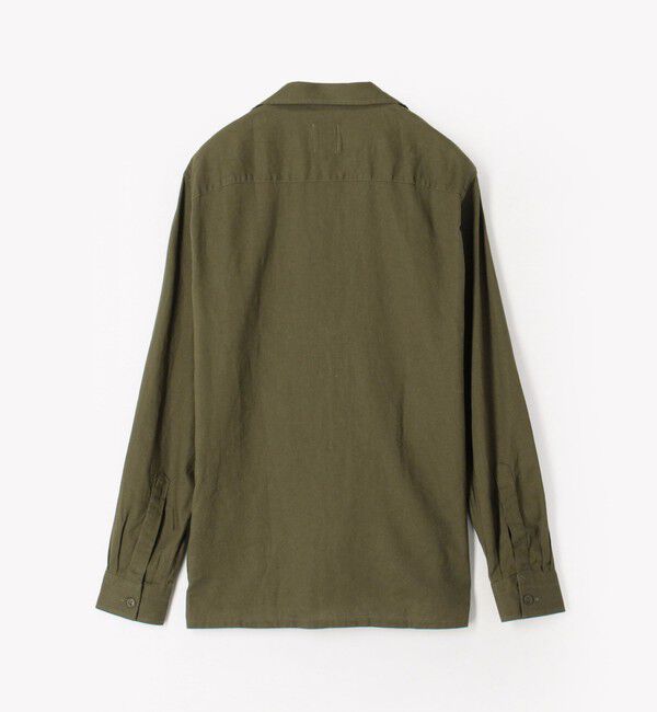TOMORROWLAND MENS「【別注】GUY ROVER リネンレーヨン サファリシャツ」|シャツ・ブラウス|
