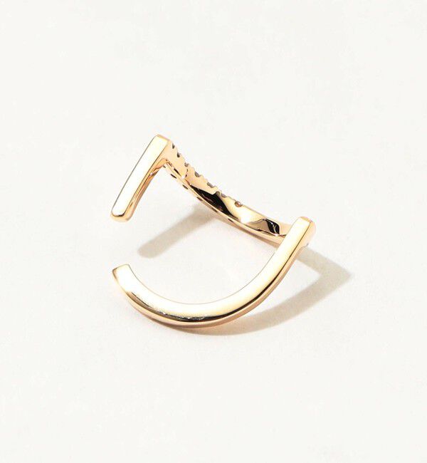 TOMORROWLAND GOODS「Hirotaka TREEHOPPER ダイヤモンド 片耳イヤーカフ S」|イヤーカフ|