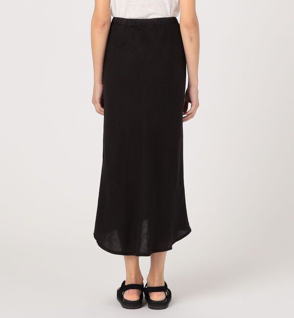 JAMES PERSE「ライトウェイトリネン ハイロースカート WKO5983」|フレア|