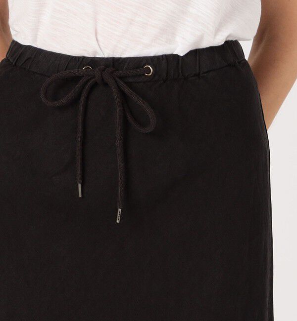 JAMES PERSE「ライトウェイトリネン ハイロースカート WKO5983」|フレア|