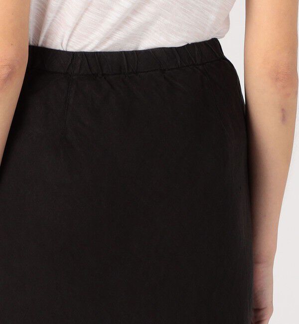 JAMES PERSE「ライトウェイトリネン ハイロースカート WKO5983」|フレア|