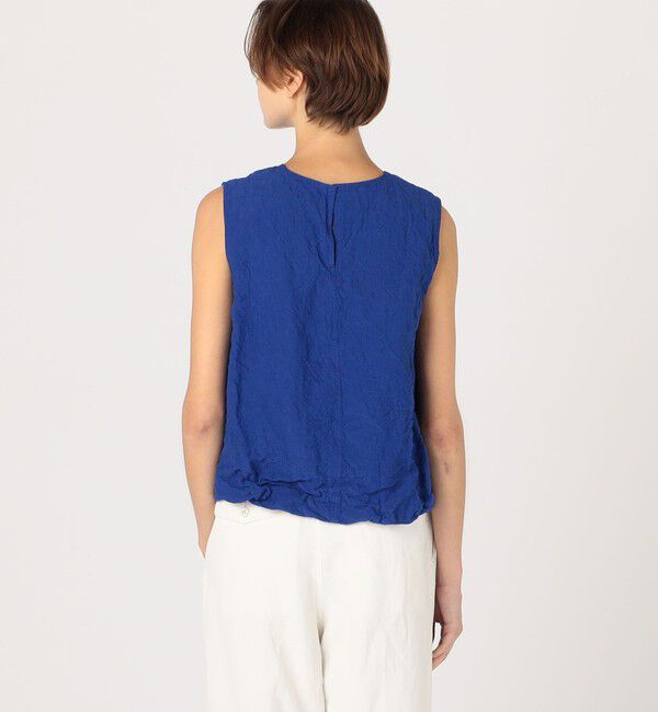 GALERIE VIE「ランダムリネン バルーンノースリーブブラウス」|シャツ・ブラウス|