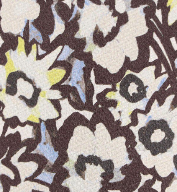 Ballsey「フィールドフラワープリント カシュクールワンピース」|ワンピース|