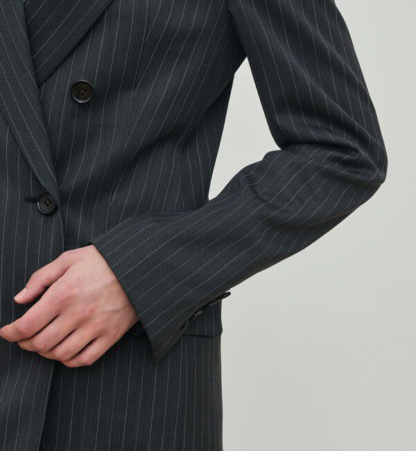 DES PRES「ウールドスキン ダブルブレスレッドジャケット」|テーラードジャケット|