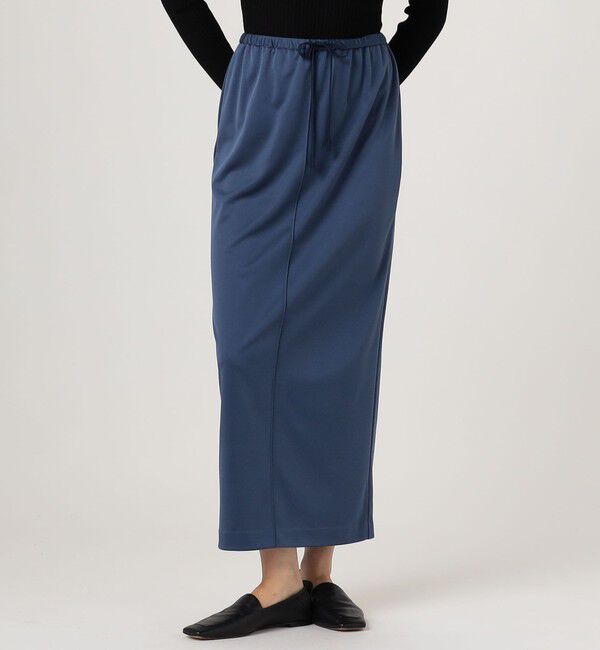 Edition「サテンダンボール ペンシルスカート」|スカート|