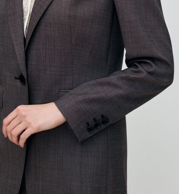 TOMORROWLAND collection「ウーステッドカルゼ 1Bテーラードジャケット」|テーラードジャケット|
