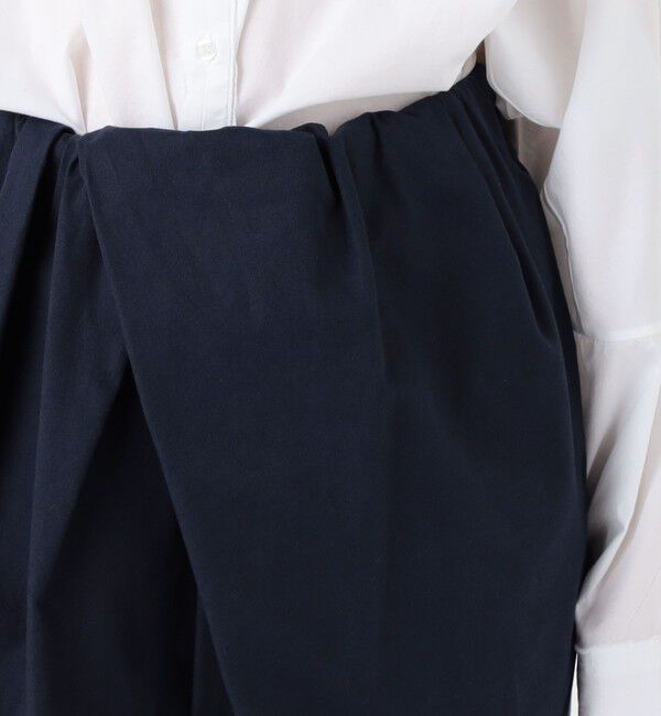 GALERIE VIE「ノンマーセライズドコットン アシンメトリーパンツ」|その他|