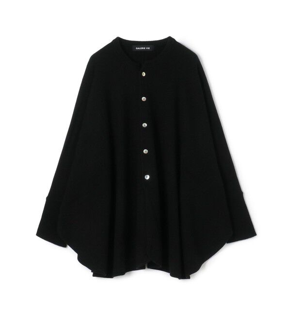 GALERIE VIE「モンゴルカシミヤ オーバルカーディガン」|カーディガン|