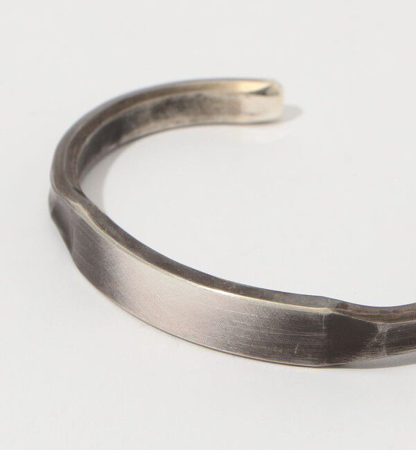 TOMORROWLAND GOODS「STUDEBAKER METALS ID CUFF シルバーバングル」|ブレスレット・バングル|