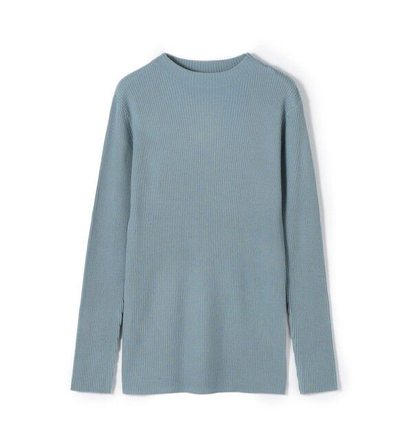 プルミエールウールリブ ボトルネックプルオーバー プルミエールウールリブ ボトルネックプルオーバー | GALERIE VIE