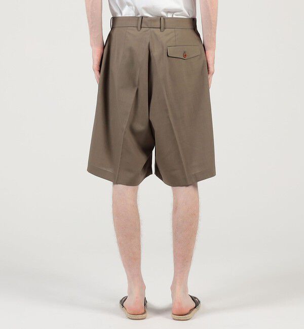 TOMORROWLAND BUYING WEAR「HAVERSACK ATTIRE ポリエステルウール タックショートパンツ」|その他|
