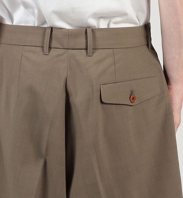 TOMORROWLAND BUYING WEAR「HAVERSACK ATTIRE ポリエステルウール タックショートパンツ」|その他|