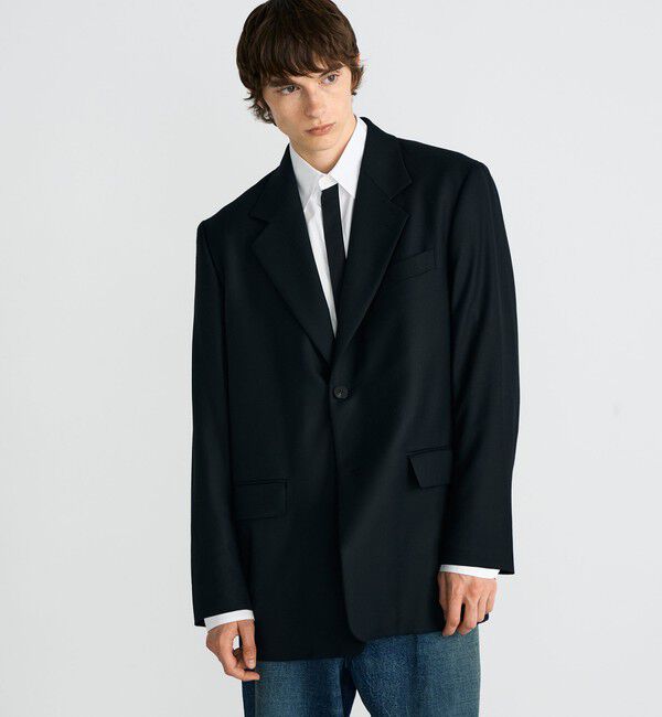 Edition「Super160's ウールギャバジャコット」|テーラードジャケット|