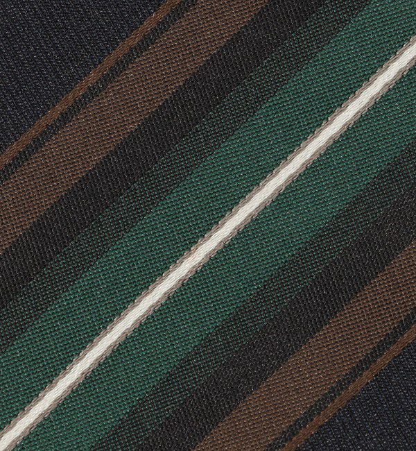 TOMORROWLAND GOODS「TOMORROWLAND シルクジャガード レジメンタルストライプネクタイ」|ネクタイ・蝶ネクタイ|