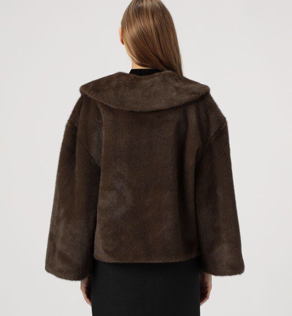 TOMORROWLAND GOODS「BY MALENE BIRGER JACQUIE フェイクファージャケット」|ブルゾン・スタジャン|