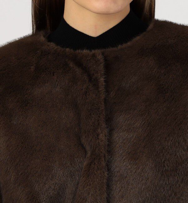 TOMORROWLAND GOODS「BY MALENE BIRGER JACQUIE フェイクファージャケット」|ブルゾン・スタジャン|