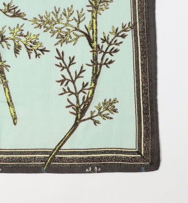 TOMORROWLAND GOODS「【別注】MANIPURI FLAME FLOWER スカーフ」|バンダナ・スカーフ|