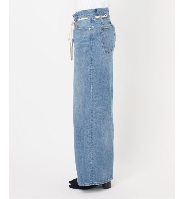  「ワイドイージーデニムスカート」|スカート|