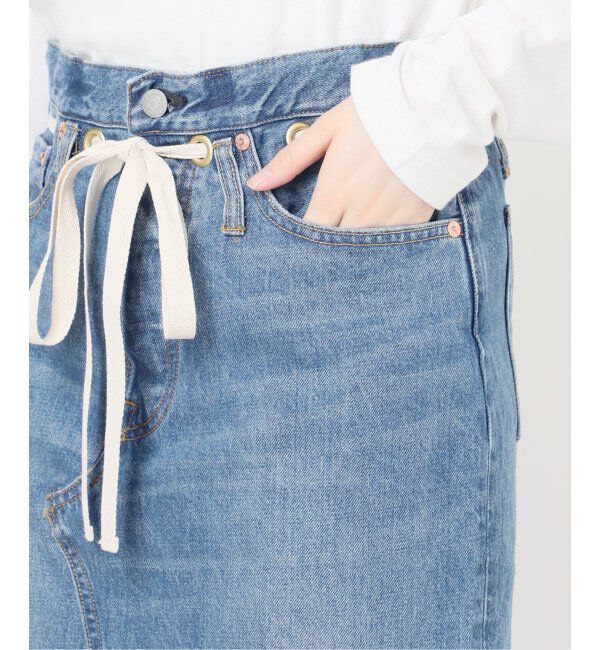  「ワイドイージーデニムスカート」|スカート|