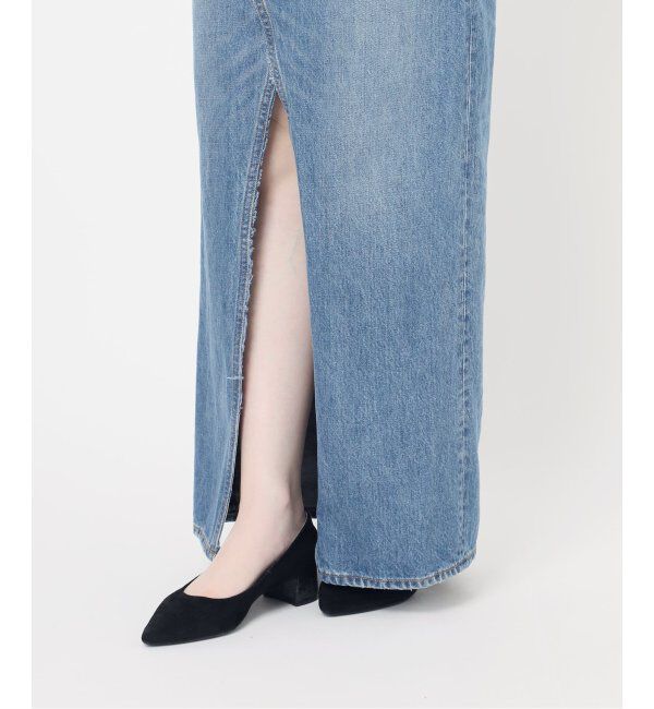  「ワイドイージーデニムスカート」|スカート|