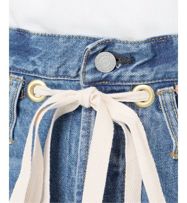  「ワイドイージーデニムスカート」|スカート|